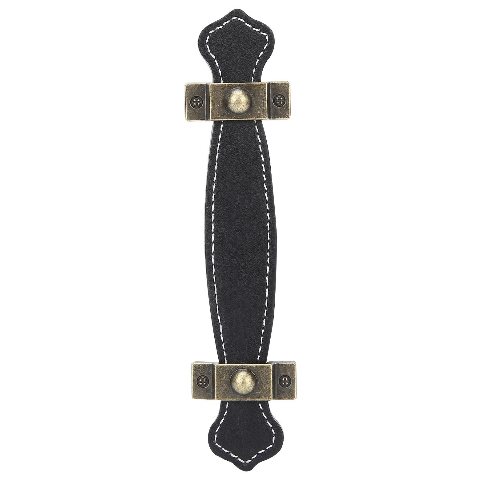 

Artificial Leather Furniture Pull Handle for Suitcase Wardrobe Closet Cabinet Door