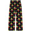 Women's Halloween Straight Leg Flannel Pants for Fall and Winter