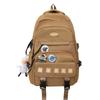 Schoolbag Junior and high school students schoolbag Commuting make-up class handbag Casual Korean version Large capacity backpack Business travel 