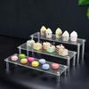 Buffet Multi layer snack seat cake display Acrylic sushi rack Wedding banquet snack Acrylic three-layer dessert rack resin molds
