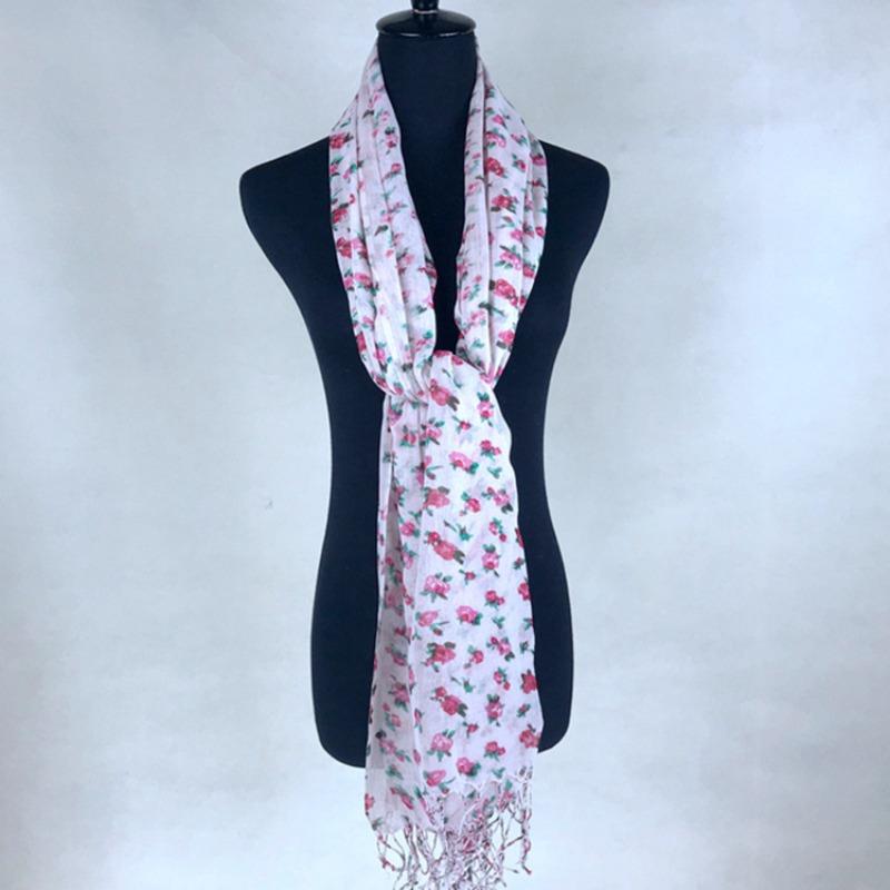 Autumn and winter warm imitation cashmere fringed student new plaid scarf women's winter shawl