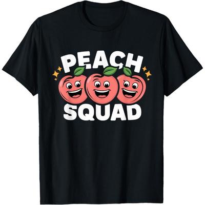 Peach Squad Shirt  Peaches Fruit Peach T-Shirt