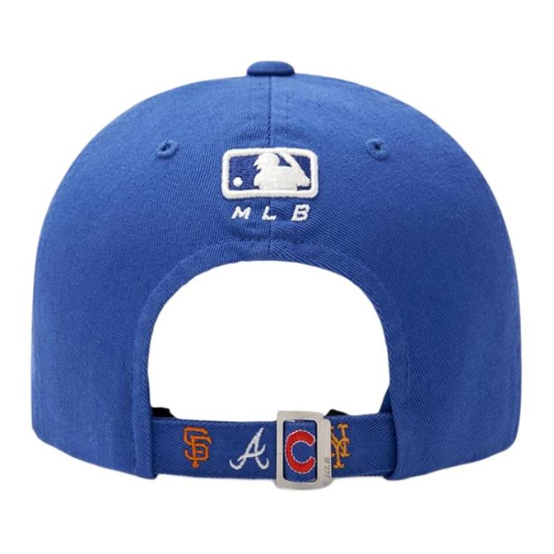 MLB Cotton, Polyester Baseball Caps Unisex Blue Fashion 3ACPB215N-00BLS