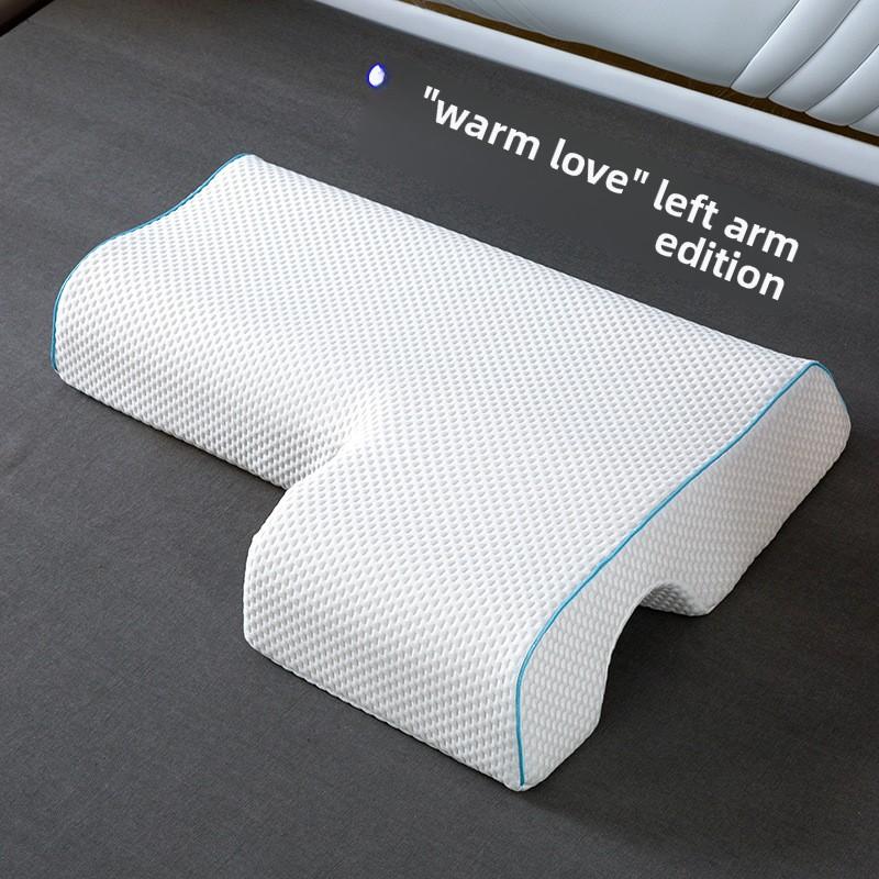 Couple Pillow Non Pressure Arm Memory Foam Pillow for Sleeping Support Cervical Spine Care Single Double Student Travel