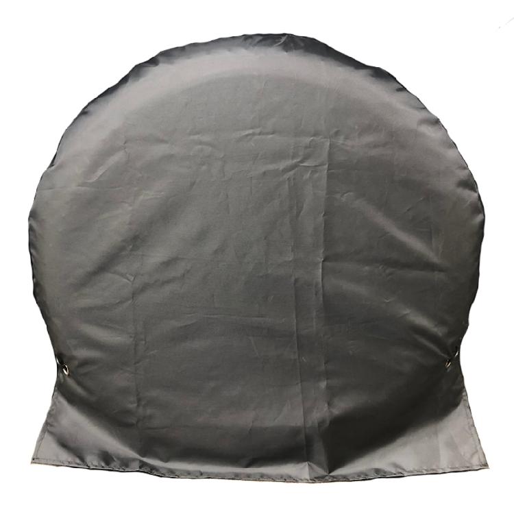 Black Tyre Gard Wheel Cover Fits Tire Diameter 27 to 32inch Oxford Cloth