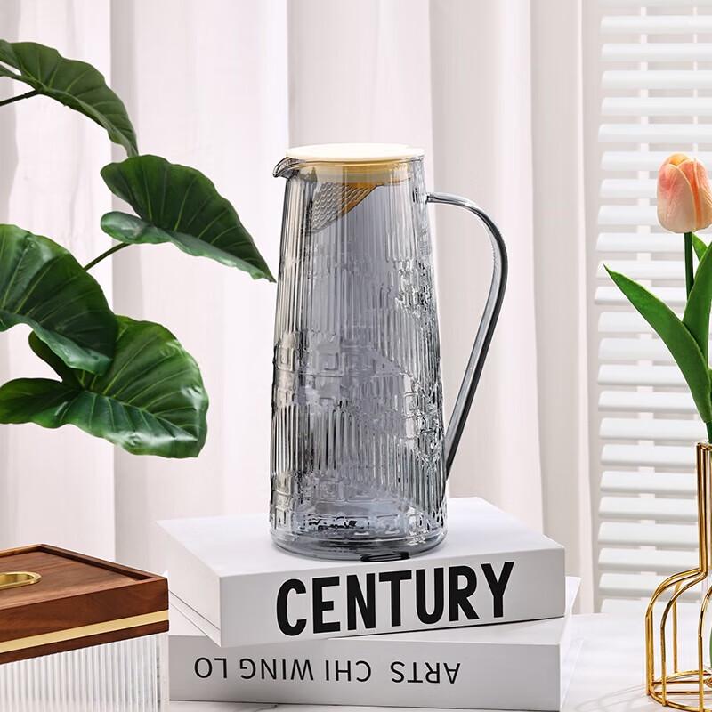 Shanshan Traditional Pattern High-Temperature Glass Pitcher, 1600ml
