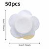 50pcs Non-Woven Fabric Disposable Navel Stickers Self-Adhesive Breathable Castor Oil Pack Sticker Belly Button Protectors Women
