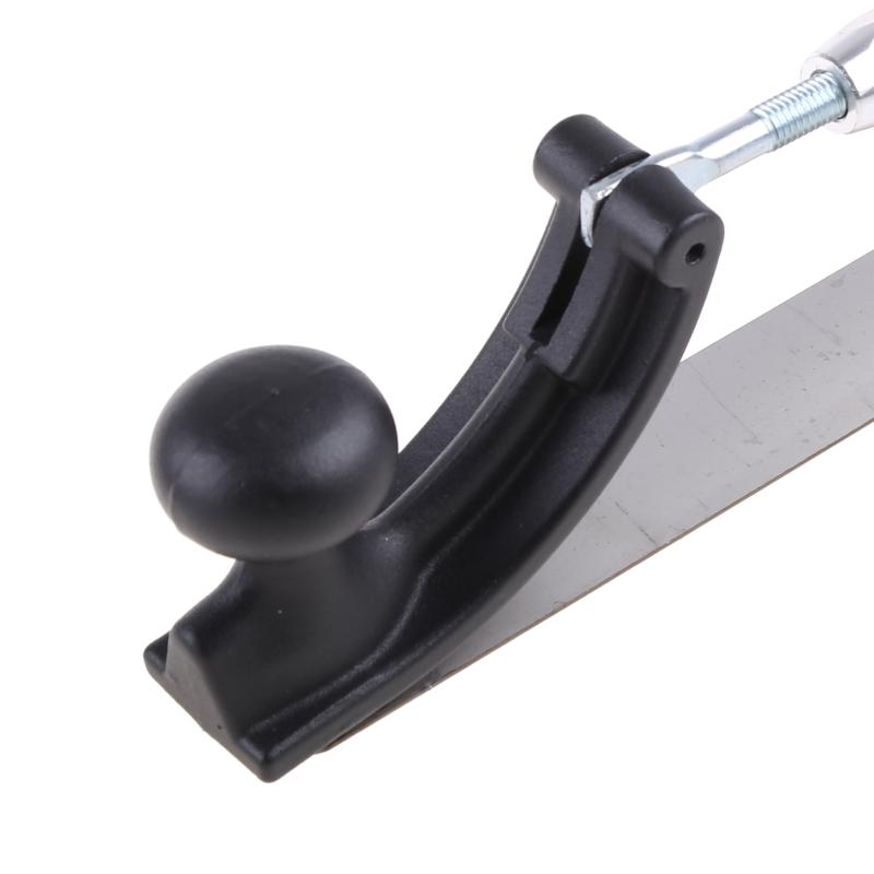 Verstellbarer Rahmen Gefräste Zahn Karosseriepolierer Feilen Metallplattenpolieren Gebogener Zahn Stahlfeilenhalter Dellen-Kit Gestell