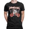 Stray Cats Band Men T Shirt Fashion Tee Shirt Short Sleeve O Neck T-Shirt 100% Cotton Gift Idea Clothes