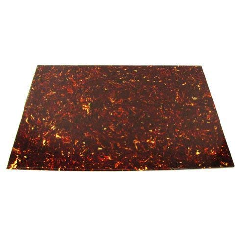 Musiclily 435x290mm Pickguard Board for Electric Guitar/PB Bass, 4-Piece Tortoiseshell Pattern