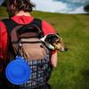 Collapsible Dog Pet Folding Silicone Bowl Outdoor Travel Portable Puppy Food Container Feeder Dish Bowl