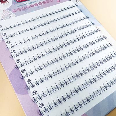 Untere Wimpern Natürlich Untere Wimpern Segmentiert Untere Wimpern Einzelwimpern Comic Untere Wimpern Make-up-Werkzeuge Wimpernverlängerung