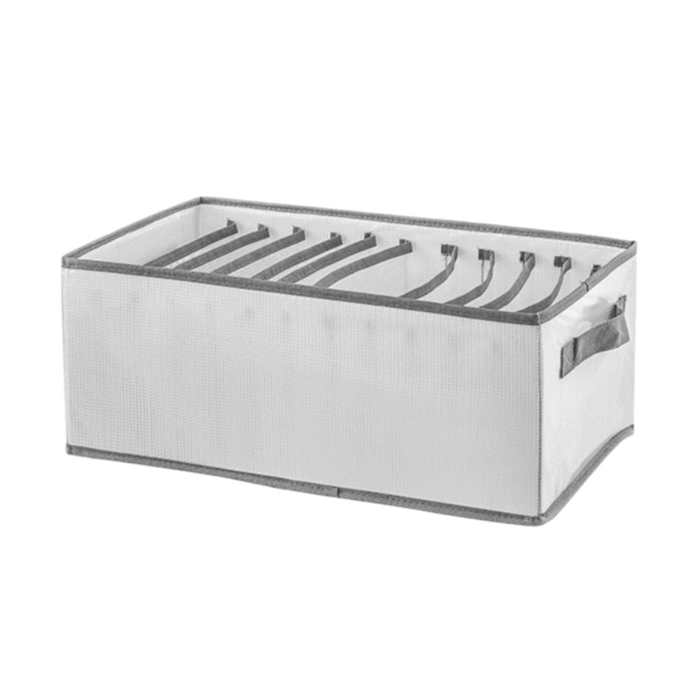 Solid Color Clothing Storage Box Foldable Wardrobe Organizer Practical Clothes Organizer  Closet