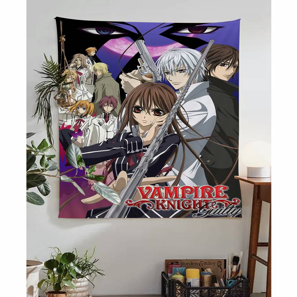 1PC Anime VVampire Knight Cartoon Tapestry Wall Hanging Decoration Household Home Decor
