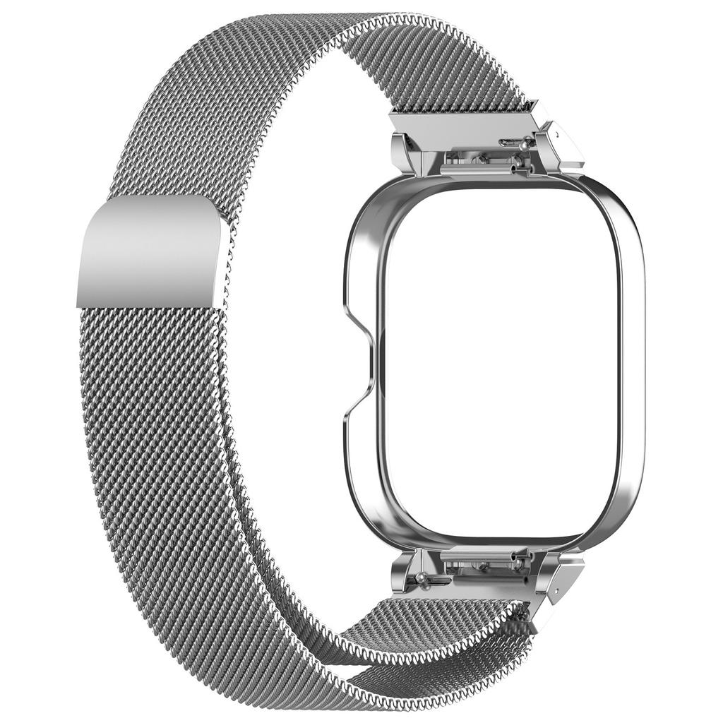 Metal Case+Milanese Loop Strap For Redmi Watch 4 Magnetic Bracelet wristband For Redmi Watch 5 Stainless Steel Protective Shell