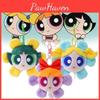 Adorável Chaveiro de Pelúcia das Meninas Superpoderosas Flor Fofa em Forma de Flor de Desenho Animado Presente 12cm