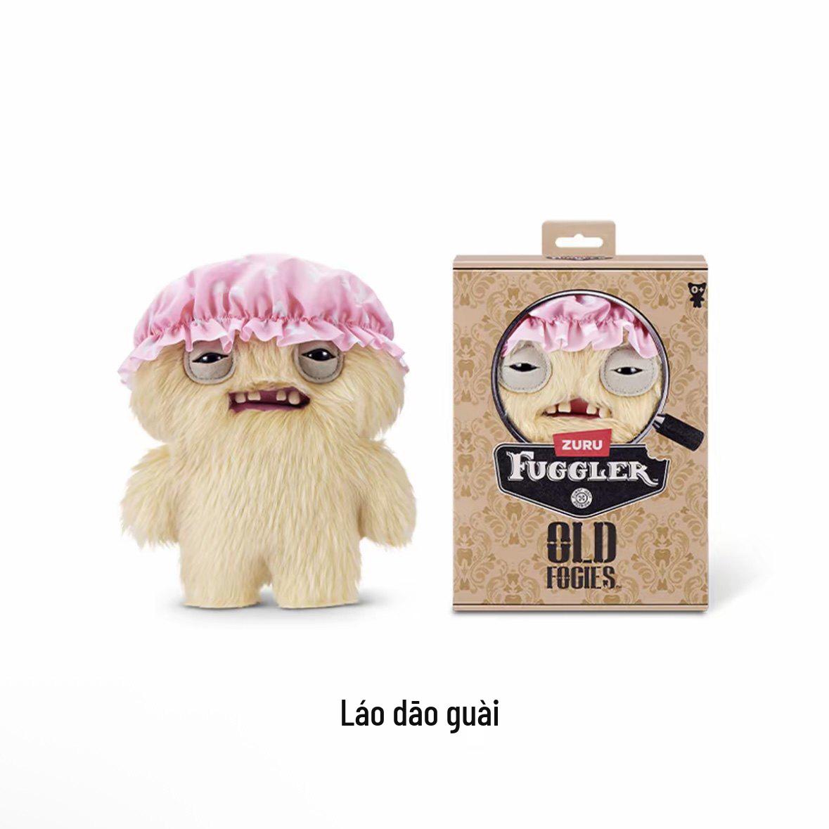 Official Fuggler Cute Monster Plush Toy - Old Rascal Series
