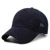 Summer Men's Sun Hat Outdoor Sports Net Baseball Cap Print Fishing Breathable Cap