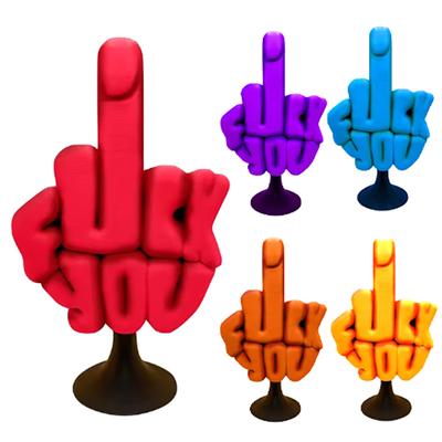 3D Printed F*ck You Middle Finger Statue Creative Desk Ornament Decoration Gift Funny Decoration Prank Toy