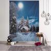 Natural Scenery Forest Creek Background Tapestry Home Wall Decoration Tapestry Bedroom Living Room Tapestry