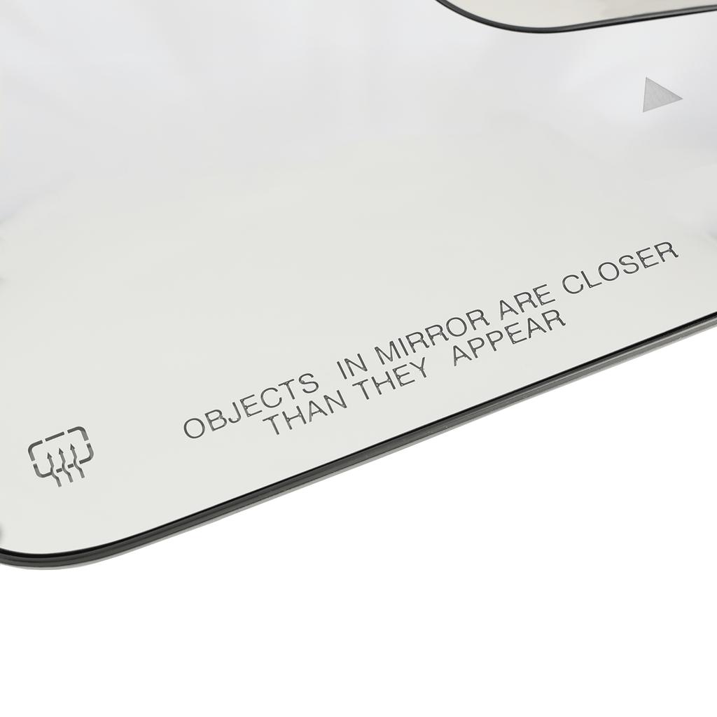 2 × Blind Spot + Heat Exterior Mirror Glass For Dodge Ram 1500 2500 19-22