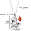 Kawaii Anime Monster Bulbasaur, Charmander, Gengar Alloy Pendant Necklace