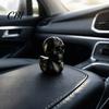Dark Niche Home Decoration 3D Printed Skull Duck Figurine, Gothic Skeleton Head Statue, Halloween Trendy Desktop Accessory Spooky Desk Ornament,