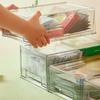 Transparent Cosmetic Storage Organizer Stackable Sundrie Holder  Home Office