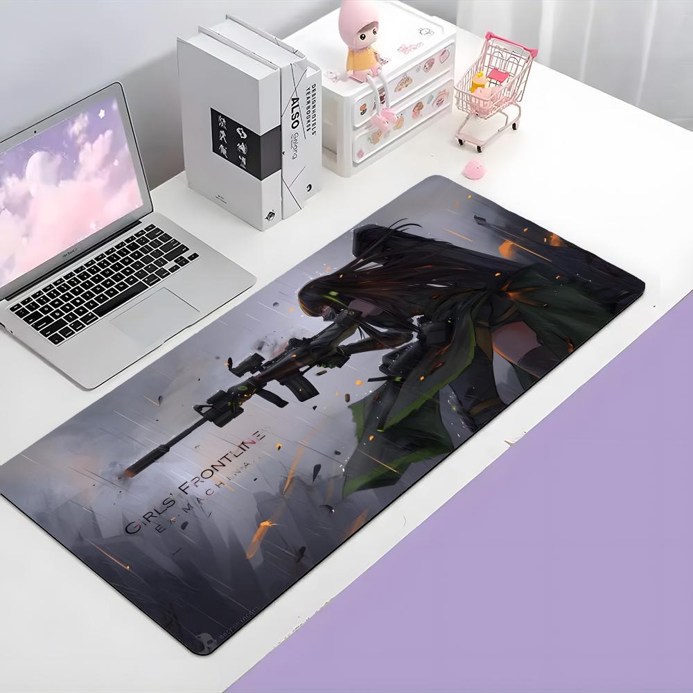 Game Tactical GGirls Frontline Mouse Pad Large Gaming Mousepad With Thick Stitched Edge NonSlip Desk Mat