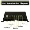 100A MPPT Solar Charge Controller Multi-Voltage with LCD Display Dual USB Outputs for Lead-Acid Lithium Batteries 2026 NEW