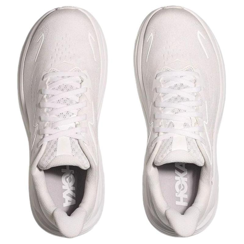 HOKA One One Clifton 10 White Sneakers 1162030-WWH