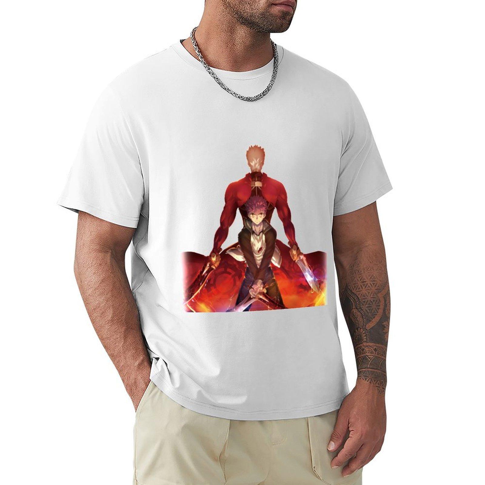 Archer Shirou Emiya TShirt clothes vintage t shirts summer top tee shirts for men S