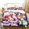 Kawaii Pretty Derby Bedding Set Single Twin Full Queen King Size Bed Set Adult Kid Bedroom Duvet Cover Sets 3D Print Anime Bed