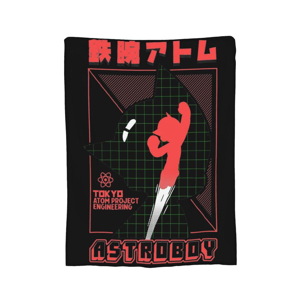 Astroboy Tetsuwan Atom Astro Boy Blankets Flannel Winter Breathable Warm Throw Blanket for Home Outdoor Bedding Throws