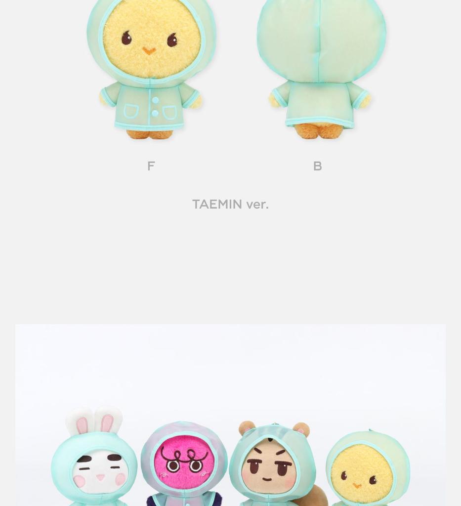 SHINee オニュ 15CM DOLL (RAINCOAT Ver.) SHINee - 15CM Doll (RAINCOAT Ver.) [2025 SHINee World VII