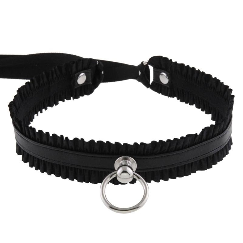 Elegant Adjustable Lace Choker Necklace Unisex Gothic Accessory For Multiple Occasion
