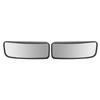 Lower Blind Spot Wide Wing Mirror Glass Impact Resistant Side Rear View Mirror Glass Replacement for