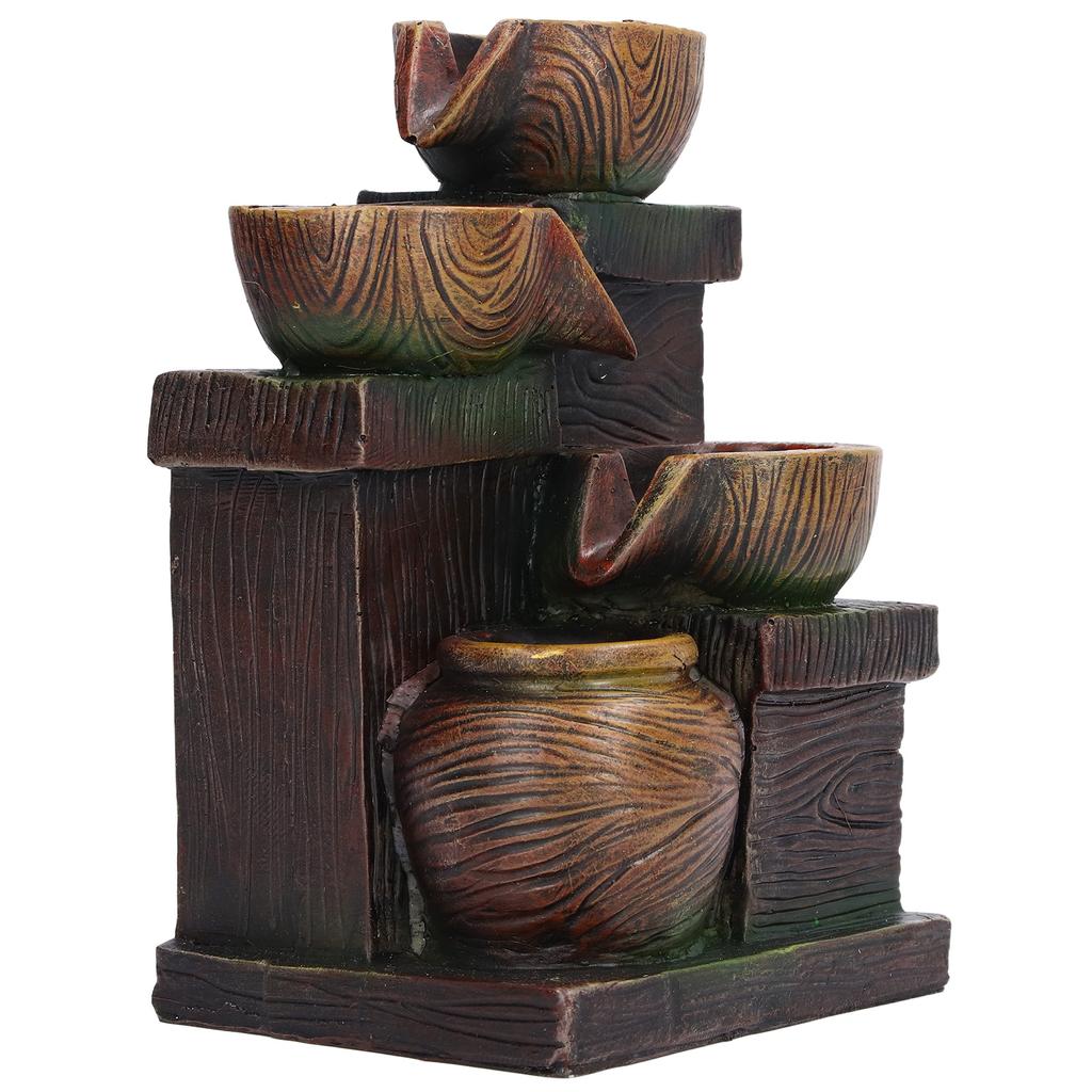 USB 5V Decor de Birou cu Apă Curgătoare Ornament Norocos cu Apă Curgătoare Decor pentru Casă și Birou