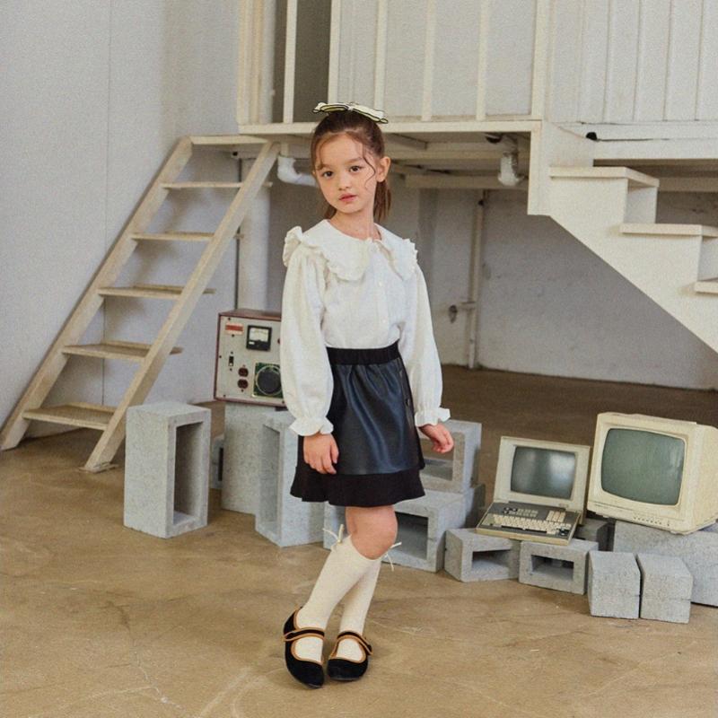  Olivan  Wrap Short Skirt Pants  Black 