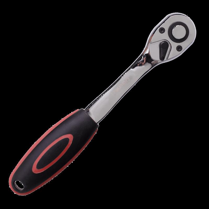 Deli DL2324 72-Tooth Quick-Release Ratchet Wrench