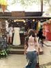 #Summer sexy pure desire front and rear butterfly embroidery hollowed sling vest women's one-piece with chest pad to look thin