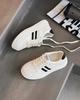 Leather Flat-bottomed Foreign-style Versatile Little White Shoes Women's 2025 New Spring Popular Thick-soled Retro Soft-soled Casual Board Shoes