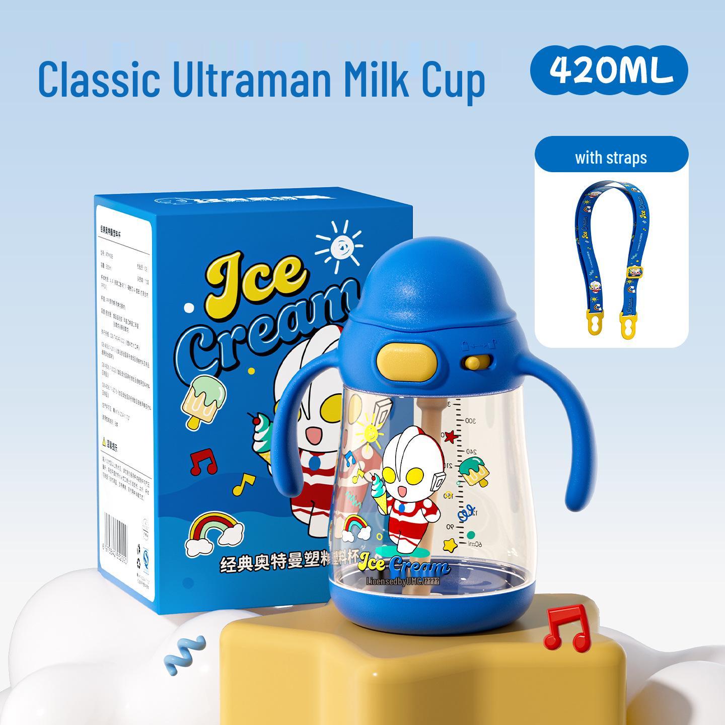 Judy Rabbit PPSU Mickey Baby Straw Sippy Cup – Anti-fall Children s Graduation Milk Bottle. 420ML