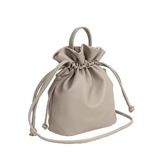 Giselle Shoulder Bag Small Drawstring Lightweight Crossbody 2way Compact Mini Pochette Yukata Handbag Ladies