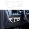 White ABS Headlight Switch Cover Trim For Dodge Challenger 12015+/Charger 2010+