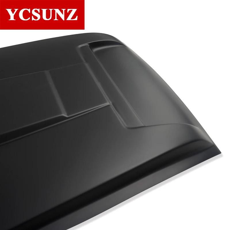 Matte Black Bonnet Scoop Hood Cover For ISUZU Dmax D-max V-Cross 2020 2021 2022 Pickup Truck Car Accessories