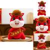 Lucky Horse Stuffed Animal With Pp Cotton Fill For New Year Gifts And Insurance Company Promotions
