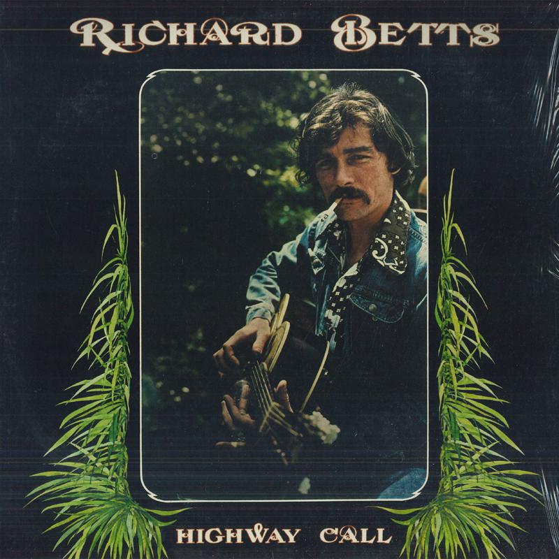 LP Record DICKEY BETTS - Highway Call CP0123 Capricorn Recor 1969 US Rock Used