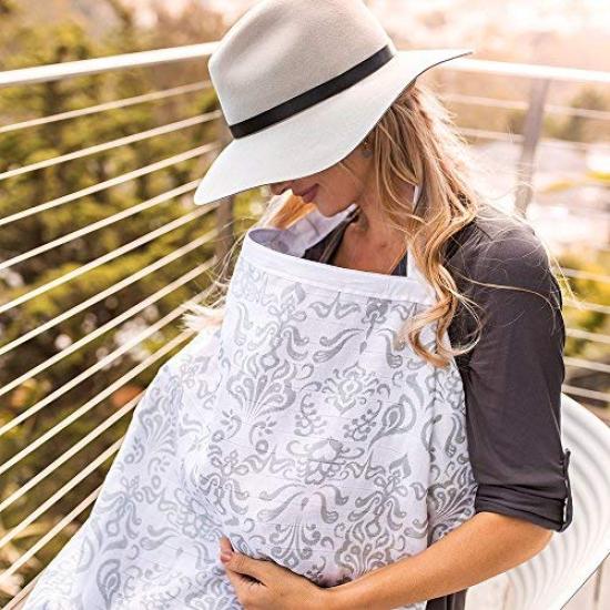 Bebeole Atherton Nursing Cover (Swaddle Cotton)