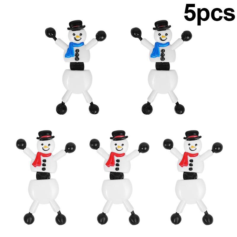 5Pcs Christmas Sticky Wall Toys Stretchy Climbing Snowman for Kids Birthday Party Favors Pinata Fillers 2025 Christmas Gifts